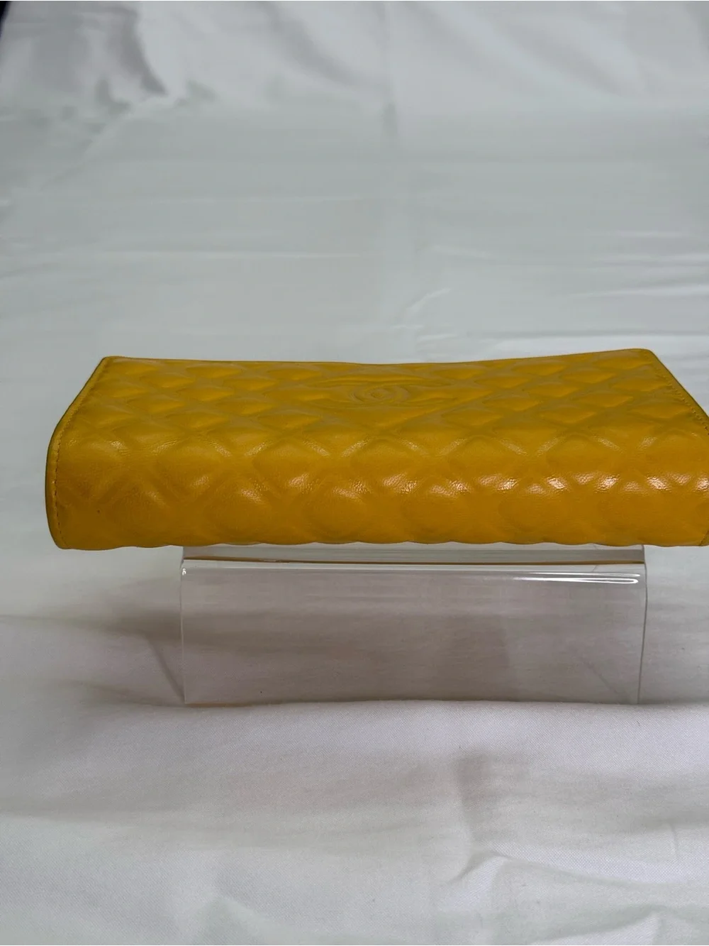 CHANEL Quilted Long Lambskin Wallet